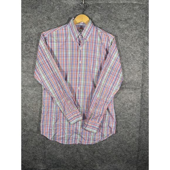Peter Millar Other - Peter Millar Seaside Finish Long Sleeve Button Down Shirt Men's MediumMulticolor